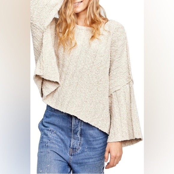 Free People Sweaters - Free People Good Day Pullover In Sand
